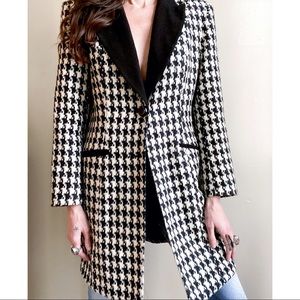 Vintage houndstooth jacket